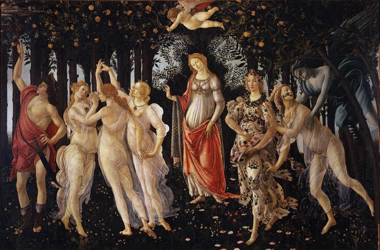 Sandro Botticelli La Primavera (mk08) France oil painting art